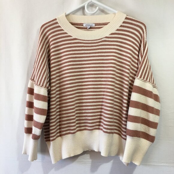 White Birch Sweaters - White Birch Striped Sweater